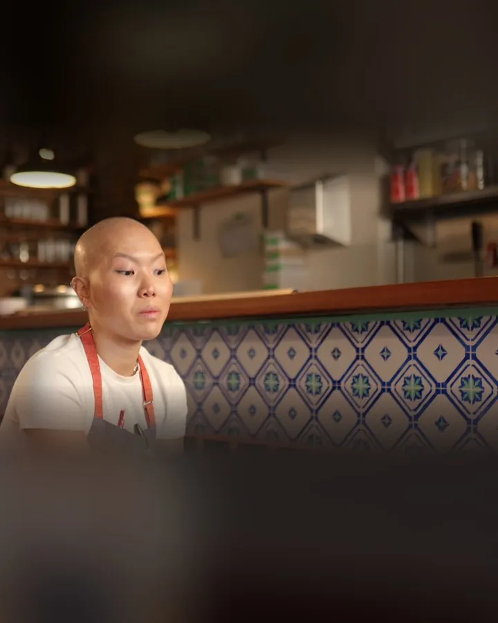 Still from a food documentary by Food Story Media